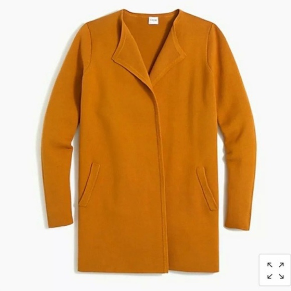 NWT - J. Crew Factory Vanessa Sweater Jacket in Copper!
